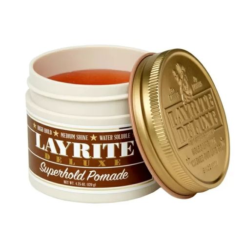 Layrite Super Hold Pomade - Помада для укладки волос 120 гр — изображение 4