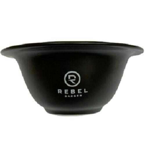 Rebel Barber Black Matt Shaving Bowl - Фарфоровая чаша для бритья