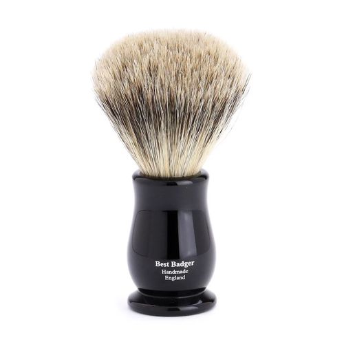 Edwin Jagger IECSBBB - Помазок черная смола барсучий ворс — изображение 3