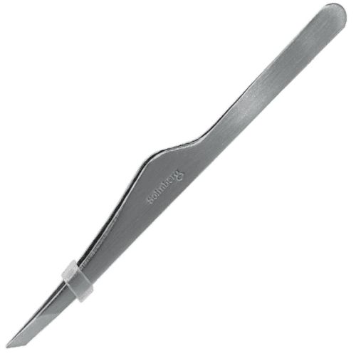 Пинцет Solinberg G801 ручной заточки для бровей — изображение 3