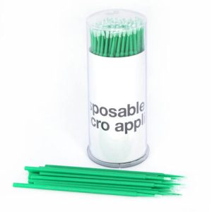 Микробраши в тубе, зеленые 2,5мм, 100 шт