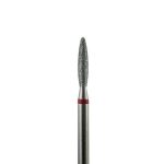 Фреза Beauty-Tools алмазная «Пламя» закругленное D=2,1 мм, красная (104.243R.514.021)
