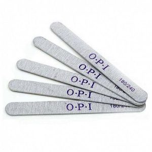 Пилка OPI 180/240 прямая тонкая 50шт