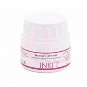 Бальзам для ног Inki 35мл с ментолом и эфирным маслом апельсина