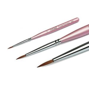 Кисть для дизайна ruNail Finest Kolinsky AKR №3