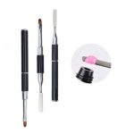 Кисть-лопатка Monami для акрил-геля черная