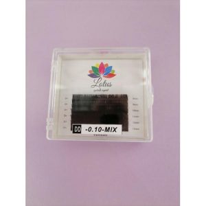 Ресницы Lotus mix D+ 0.10 8-13мм 6 полос