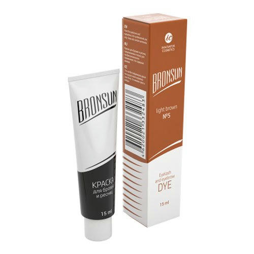 Краска BRONSUN № 5, светло-коричневый, 15мл — изображение 2