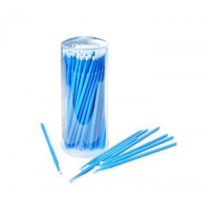 Микробраши в тубе, синие 2,5мм, 100 шт