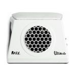 Пылесборник для маникюра MAX Ultimate 7, белый с подушкой, 76 Ватт