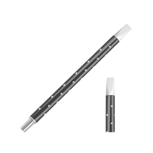 Кисть RuNail силиконовая для втирки (прямая)