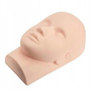 Голова-манекен тренировочная для наращивания ресниц