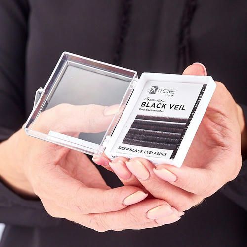 Волоски для наращивания бровей Extreme Look черные — изображение 2