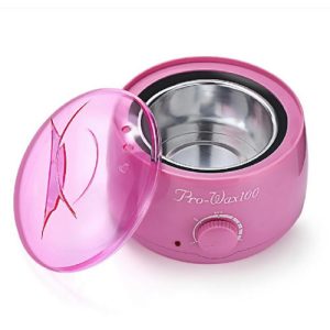 Воскоплав баночный для депиляции Pro Wax 100 пластик, розовый