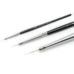 Кисть для дизайна Runail Mini Stripper Synthetic ANL (синтетика, укороченная) №6