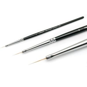 Кисть для дизайна Runail Mini Stripper Synthetic ANL (синтетика, укороченная) №6