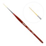 Кисть Roubloff страйпер синтетика рыжая №0, DC43R