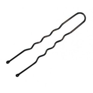 Шпильки для волос чёрные волна 1.1*65 мм,40шт. в уп. арт.AZHP-33