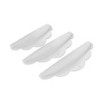 Валики (бигуди) для ламинирования ресниц прозрачные (3 пары в упаковке)