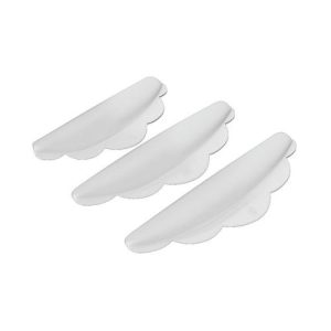 Валики (бигуди) для ламинирования ресниц прозрачные (3 пары в упаковке)