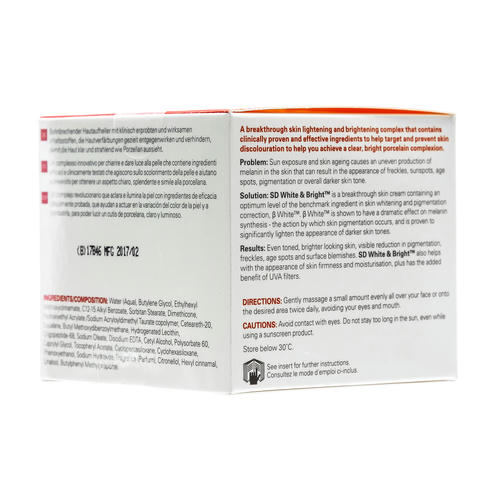 Скин Докторс Отбеливающий крем SD White & Bright 50 мл (Skin Doctors, Clear) — изображение 2