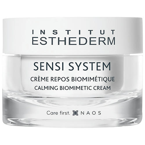 Институт Эстедерм Биомиметичный успокаивающий крем Calming Biomimetic Cream, 50 мл (Institut Esthederm, Sensi System)