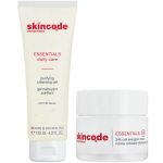 Скинкод Набор: Очищающий гель, 125 мл + Энергетический клеточный крем "24 часа в сутки", 50 мл (Skincode, Essentials 24h)