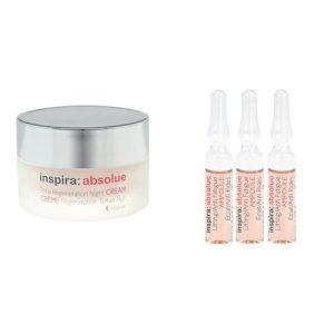 Инспира Косметикс Набор "Легкий ночной лифтинг-уход", 2 продукта (Inspira Cosmetics, Inspira Absolue)