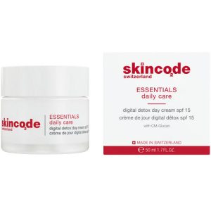 Скинкод Дневной крем SPF15 "Цифровой детокс", 50 мл (Skincode, Essentials Daily Care)