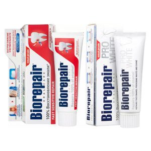 Биорепейр Набор для чувствительных зубов: зубная паста 2х75 мл (Biorepair, Чувствительные зубы)