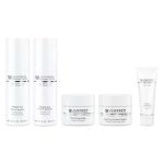 Янсен Косметикс Набор средств для интенсивного ухода за обезвоженной, сухой и зрелой кожей: скраб 50 мл + крем для век 15 мл + маска 50 мл + эмульсия 200 мл + тоник 200 мл (Janssen Cosmetics, Demanding skin)