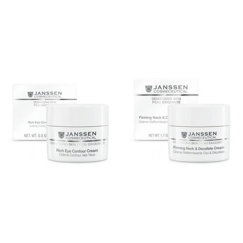 Янсен Косметикс Набор "Комплексный уход для возрастной кожи", 2 продукта (Janssen Cosmetics, Demanding skin)