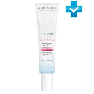 Дермедик Укрепляющий питательный дневной крем SPF 20 + IR, 40 мл (Dermedic, Redness)