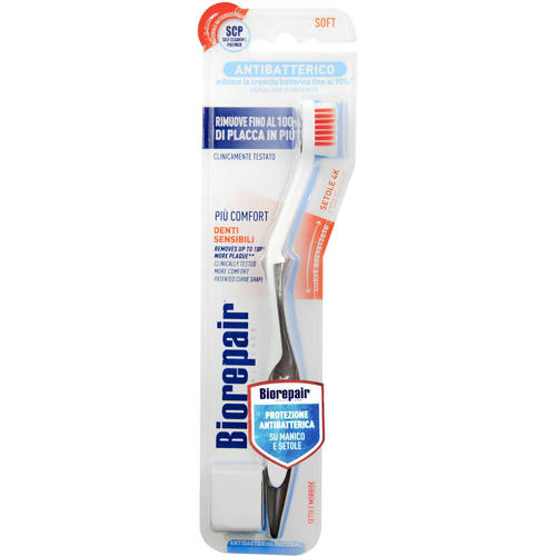 Биорепейр Зубная щетка для чувствительных зубов Curve Denti Sensibili мягкая, 1 шт (Biorepair, Уход за зубами) — изображение 2