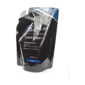 Кумано Косметикс Шампунь-бальзам 2в1 антибактериальный с охлаждающим эффектом Mens Medical Scalp Care (сменный блок), 350 мл (Kumano Cosmetics, Шампуни для волос)