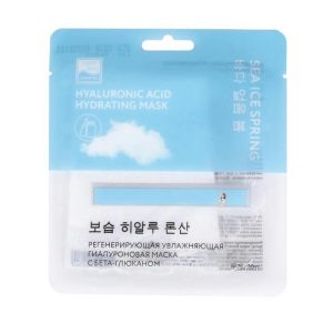 Бьюти Стайл Регенерирующая увлажняющая гиалуроновая маска с бета-глюканом "Sea Ice Spring" 30 мл (Beauty Style, Patch&Mask)