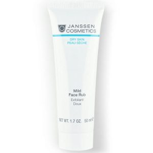 Янсен Косметикс Мягкий скраб с гранулами жожоба Mild Face Rub, 50 мл (Janssen Cosmetics, Dry Skin)
