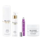 Янсен Косметикс Набор средств для обезвоженной кожи "Увлажнение и сияние": масло 100 мл + тоник 200 мл + концентрат для век 15 мл + маска 50 мл (Janssen Cosmetics, Mature Skin)