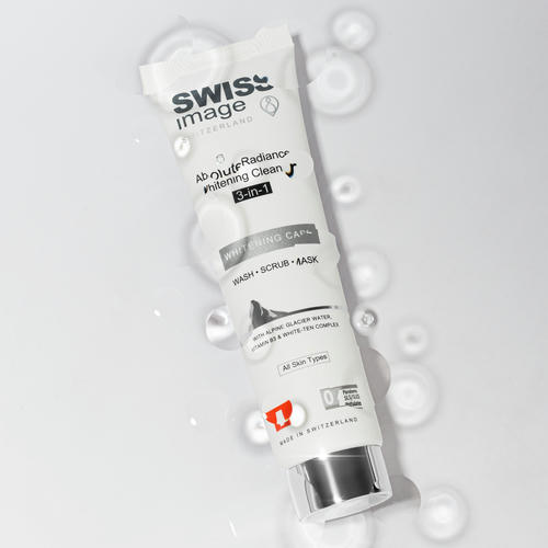 Свисс Имидж Отбеливающее очищающее средство Absolute Radiance Whitening Cleanser 3-в-1, 100 мл (Swiss image, Освeтляющий уход) — изображение 4