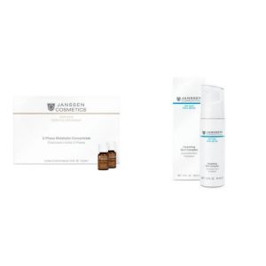 Янсен Косметикс Набор "Осветляющий ночной уход", 2 продукта (Janssen Cosmetics, Fair Skin)