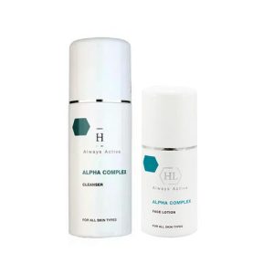 Холи Лэнд Набор "Очищение": очищающее средство 250 мл + лосьон 125 мл (Holyland Laboratories, Alpha Complex)