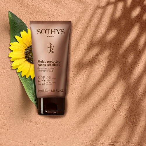 Сотис Флюид с SPF 50 для лица и чувствительных зон тела, 50 мл (Sothys, Sun Care) — изображение 2