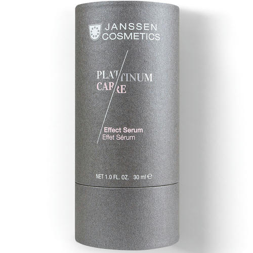 Янсен Косметикс Реструктурирующая сыворотка с коллоидной платиной Effect Serum, 30 мл (Janssen Cosmetics, Platinum Care) — изображение 3