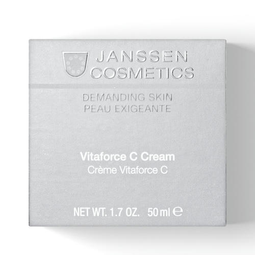 Янсен Косметикс Регенерирующий крем с витамином Vitaforce C Cream, 50 мл (Janssen Cosmetics, Demanding skin) — изображение 3