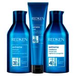 Редкен Набор: Восстанавливающий шампунь для ослабленных и поврежденных волос, 300 мл + Восстанавливающий кондиционер для ослабленных и поврежденных волос, 300 мл + Укрепляющая маска для осветленных волос Reconstructor Plus, 250 мл (Redken, Уход за волосам