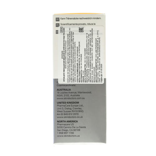 Скин Докторс Крем для уменьшения мешков и отечности под глазами 15 мл (Skin Doctors, Eyes) — изображение 3