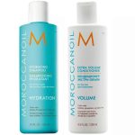 Мороканойл Набор "Увлажнение и объем": шампунь 250 мл + кондиционер 250 мл (Moroccanoil, Hydration)