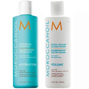 Мороканойл Набор "Увлажнение и объем": шампунь 250 мл + кондиционер 250 мл (Moroccanoil, Hydration)