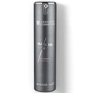 Янсен Косметикс Реструктурирующий крем для глаз с пептидами и коллоидной платиной Eye Cream, 15 мл (Janssen Cosmetics, Platinum Care)