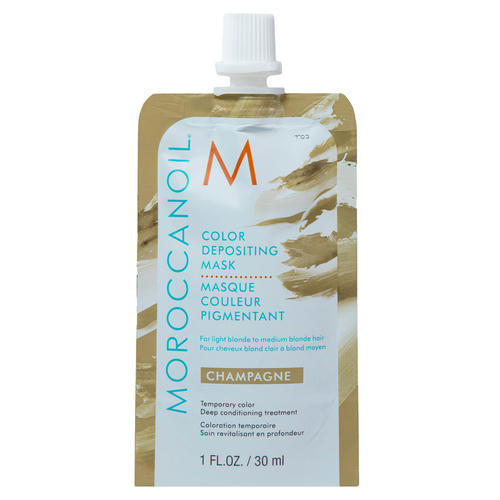 Мороканойл Тонирующая маска для волос тон "Champagne", 30 мл (Moroccanoil, Color Depositing Mask) — изображение 4